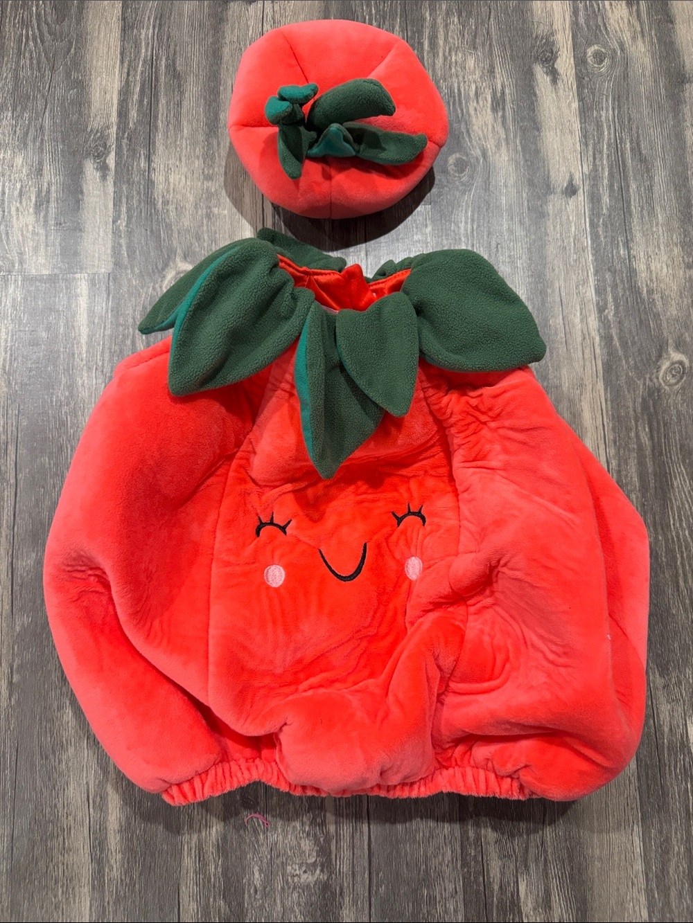 Tomato Costume with Hat Toddler Tiny Tomato costume Halloween